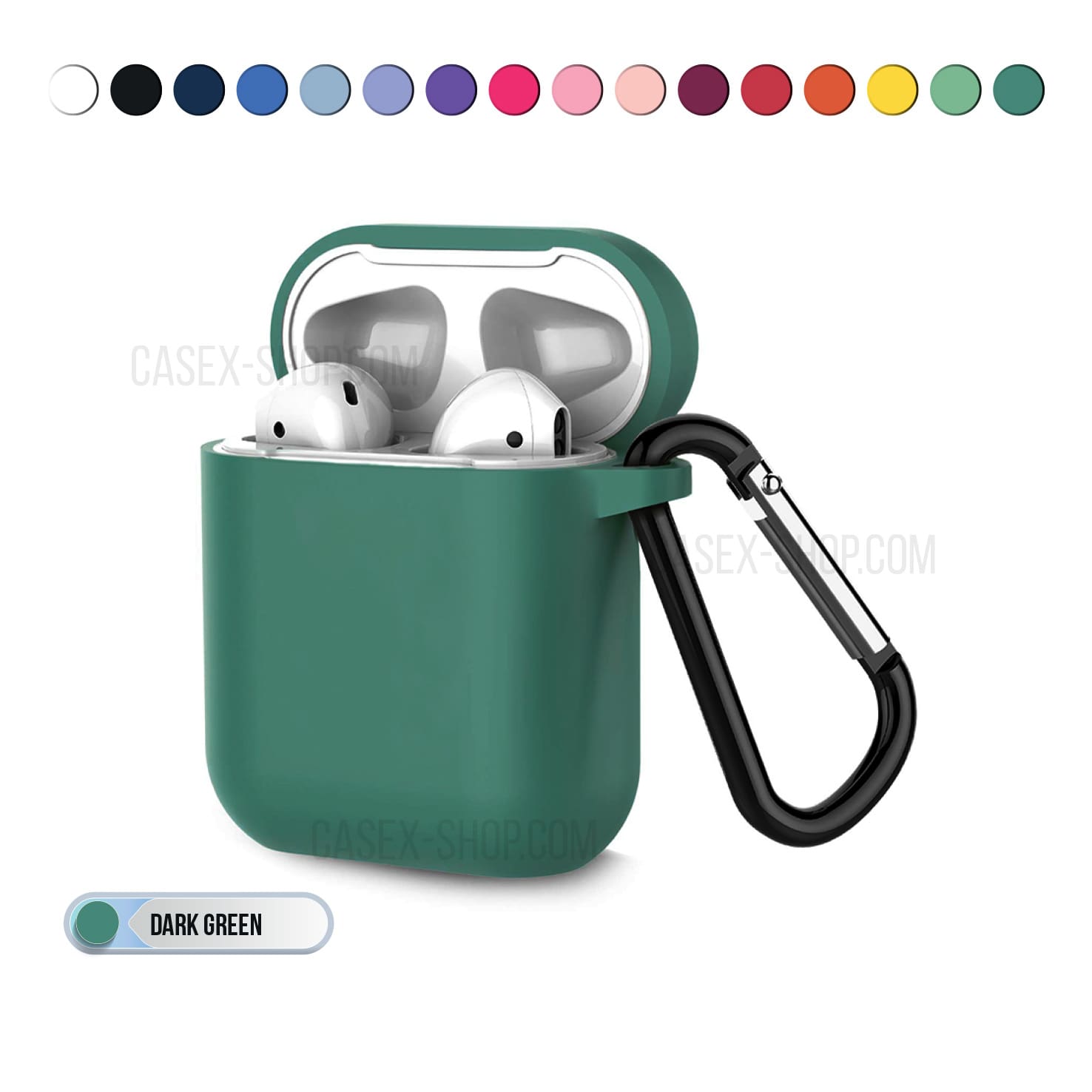 Airpods hard silicone case