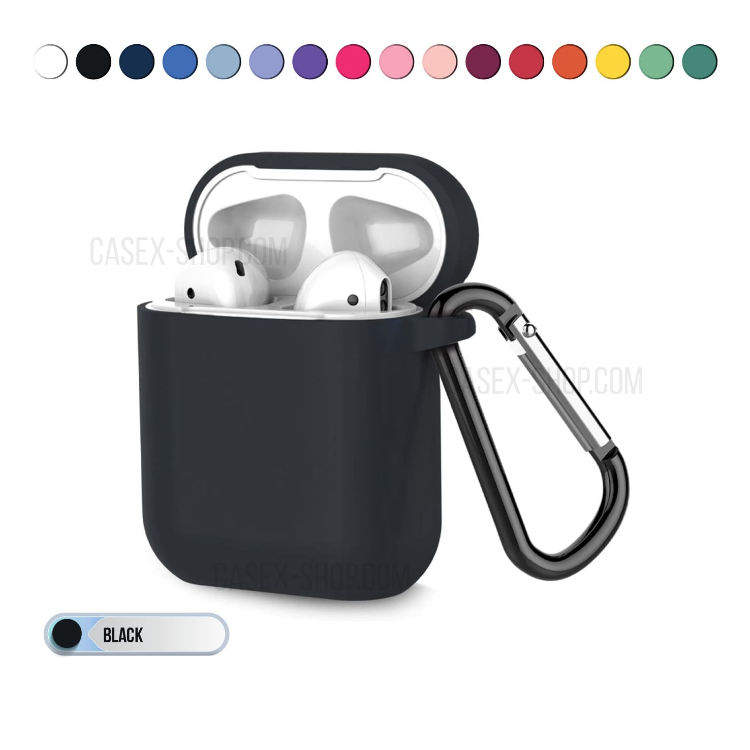 Airpods hard silicone case