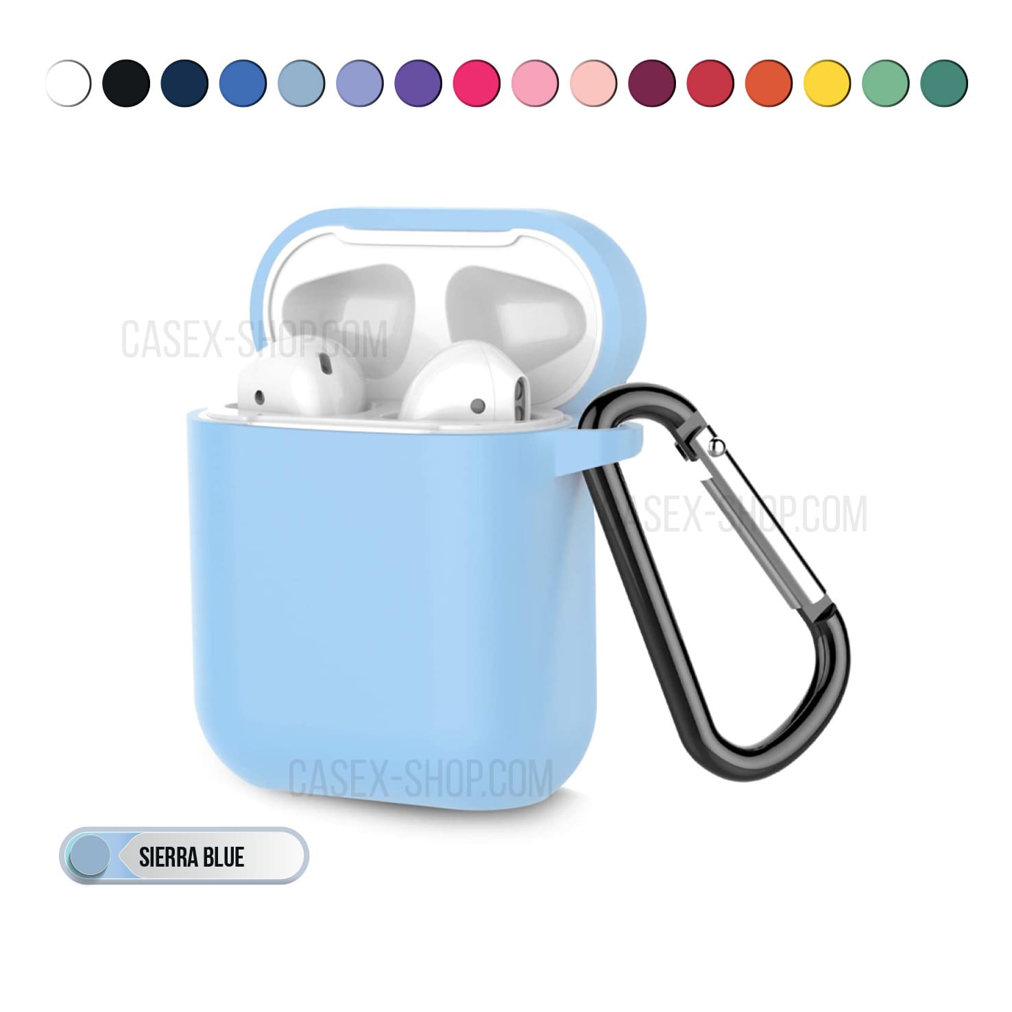 Airpods hard silicone case