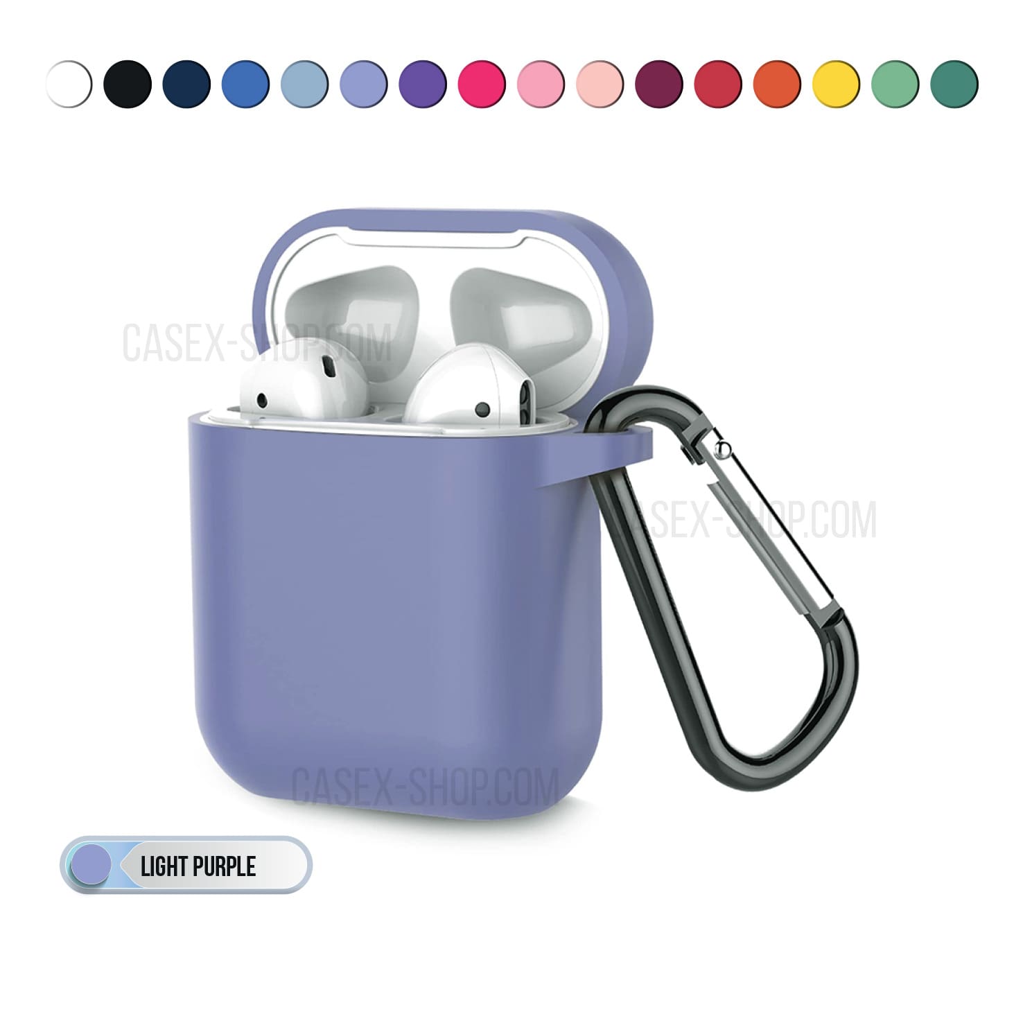 Airpods hard silicone case