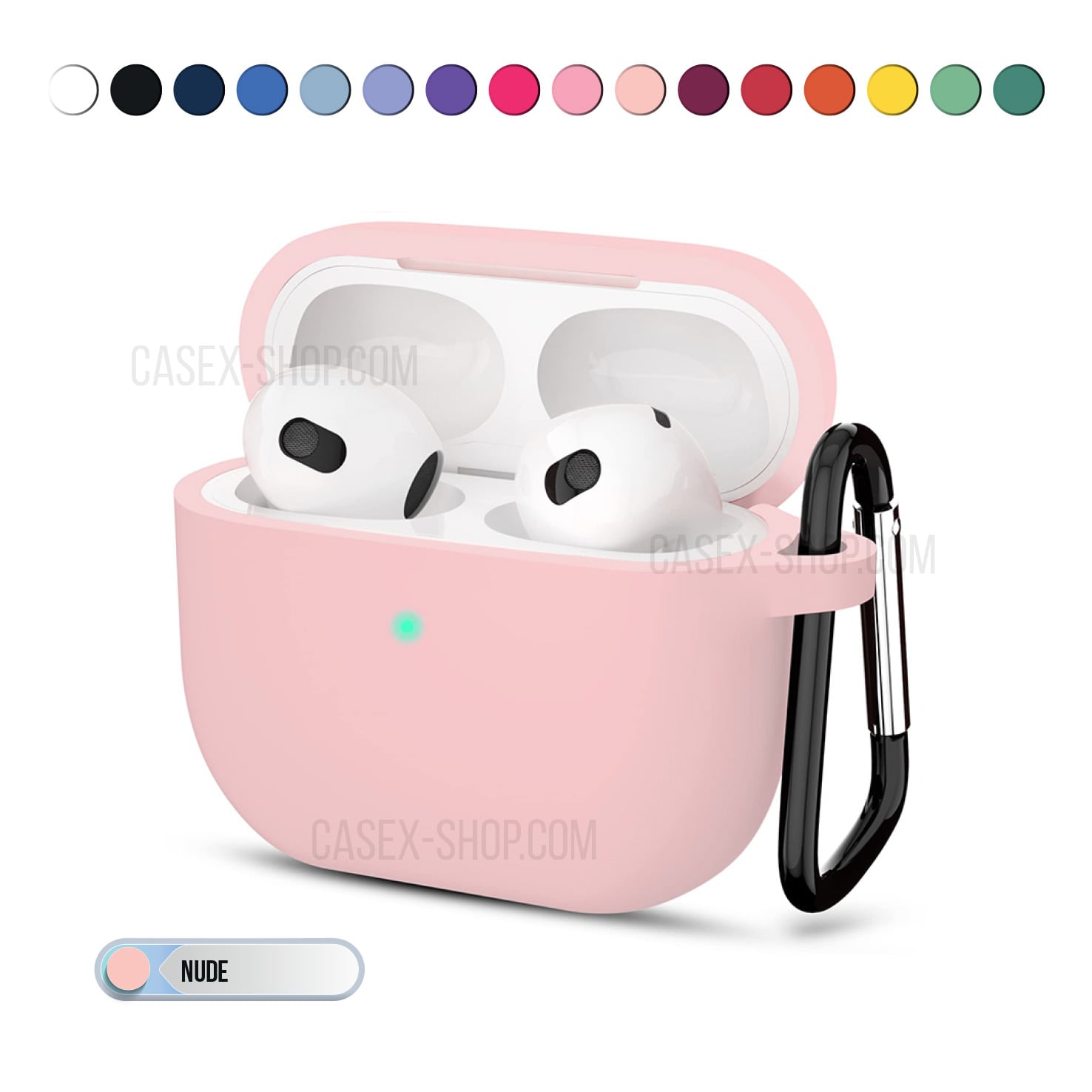 Airpods hard silicone case