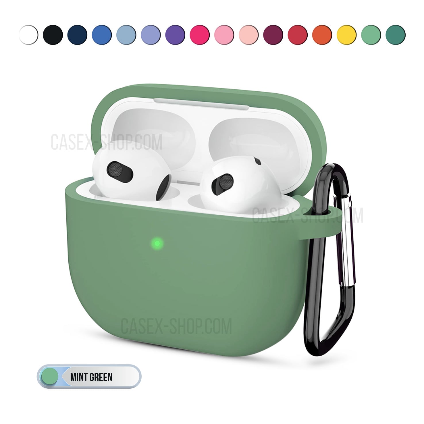 Airpods hard silicone case