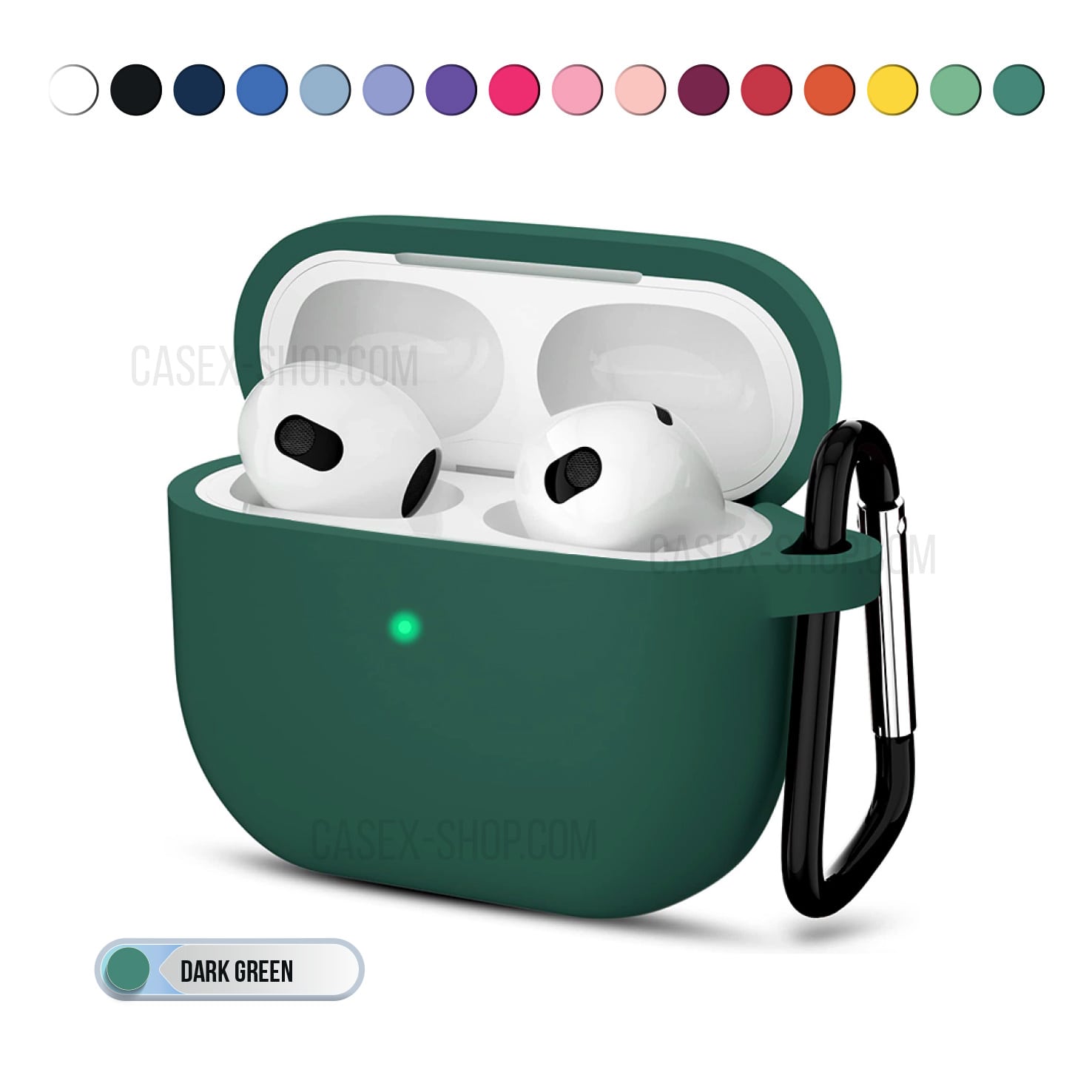 Airpods hard silicone case