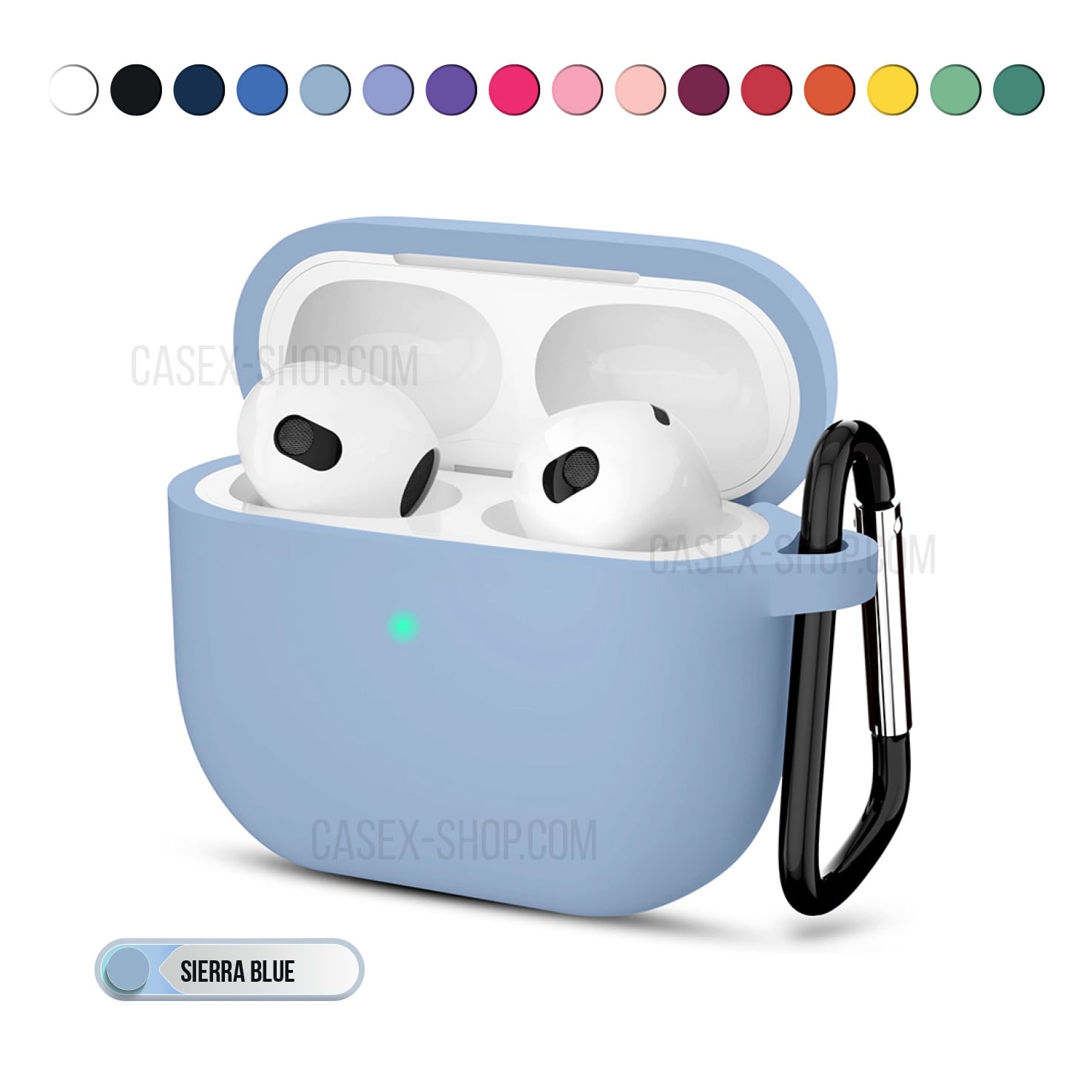 Airpods hard silicone case