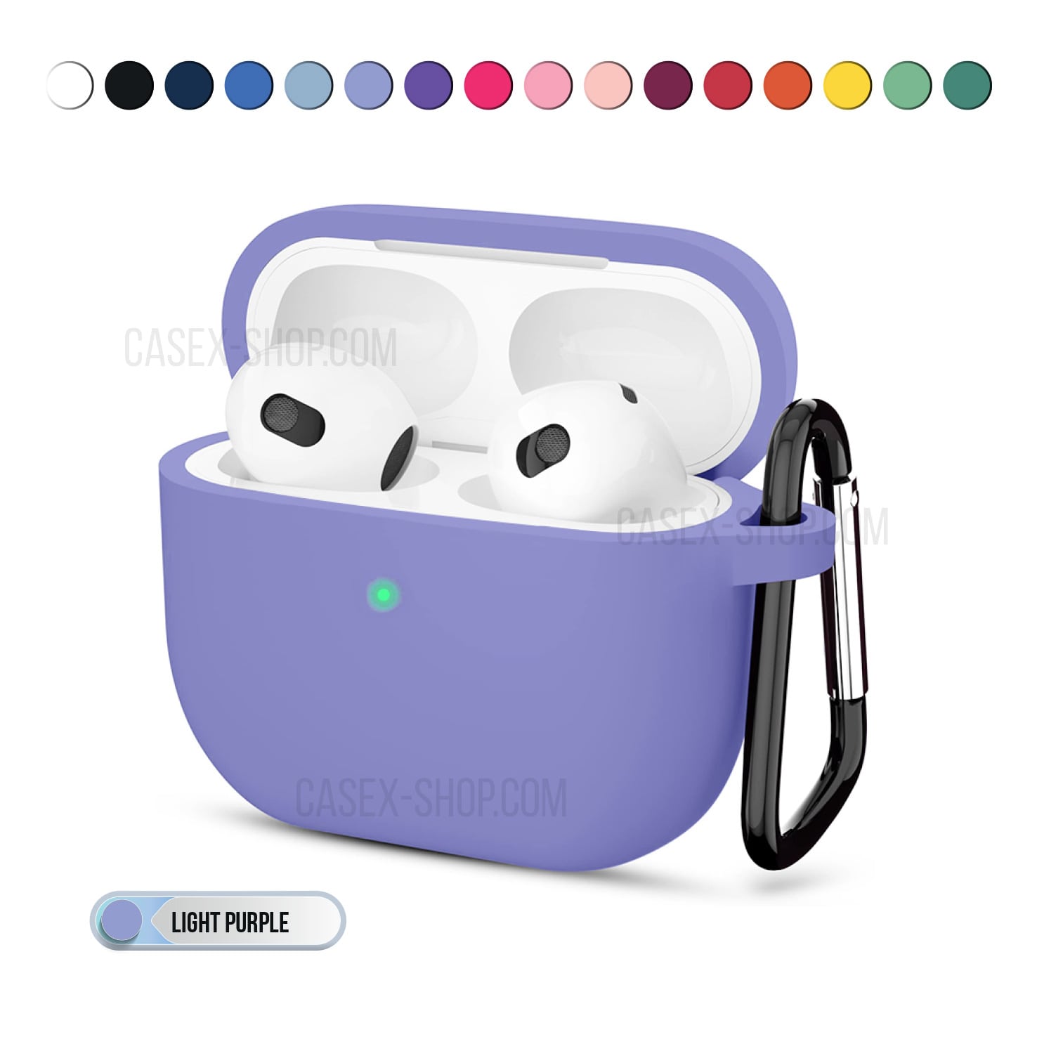 Airpods hard silicone case