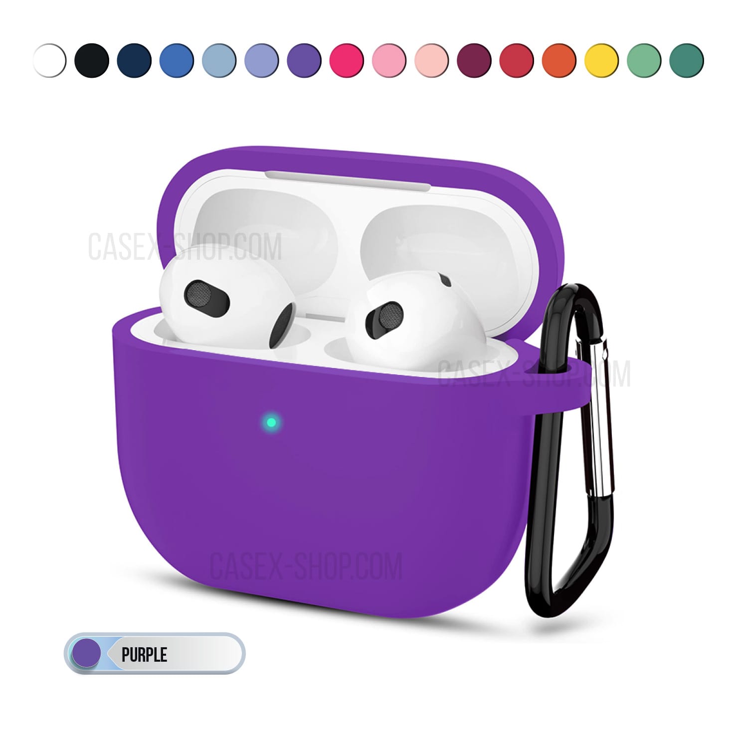 Airpods hard silicone case