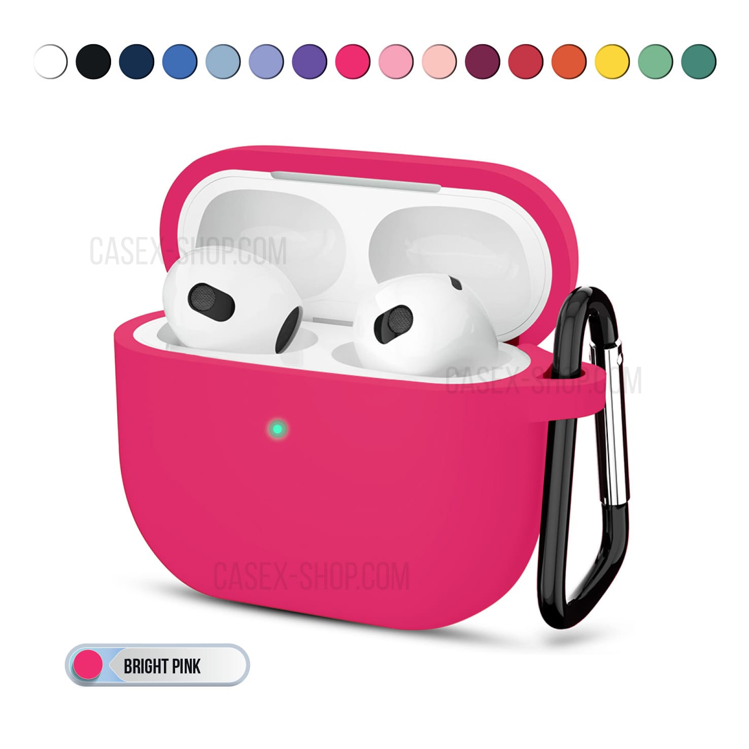 Airpods hard silicone case
