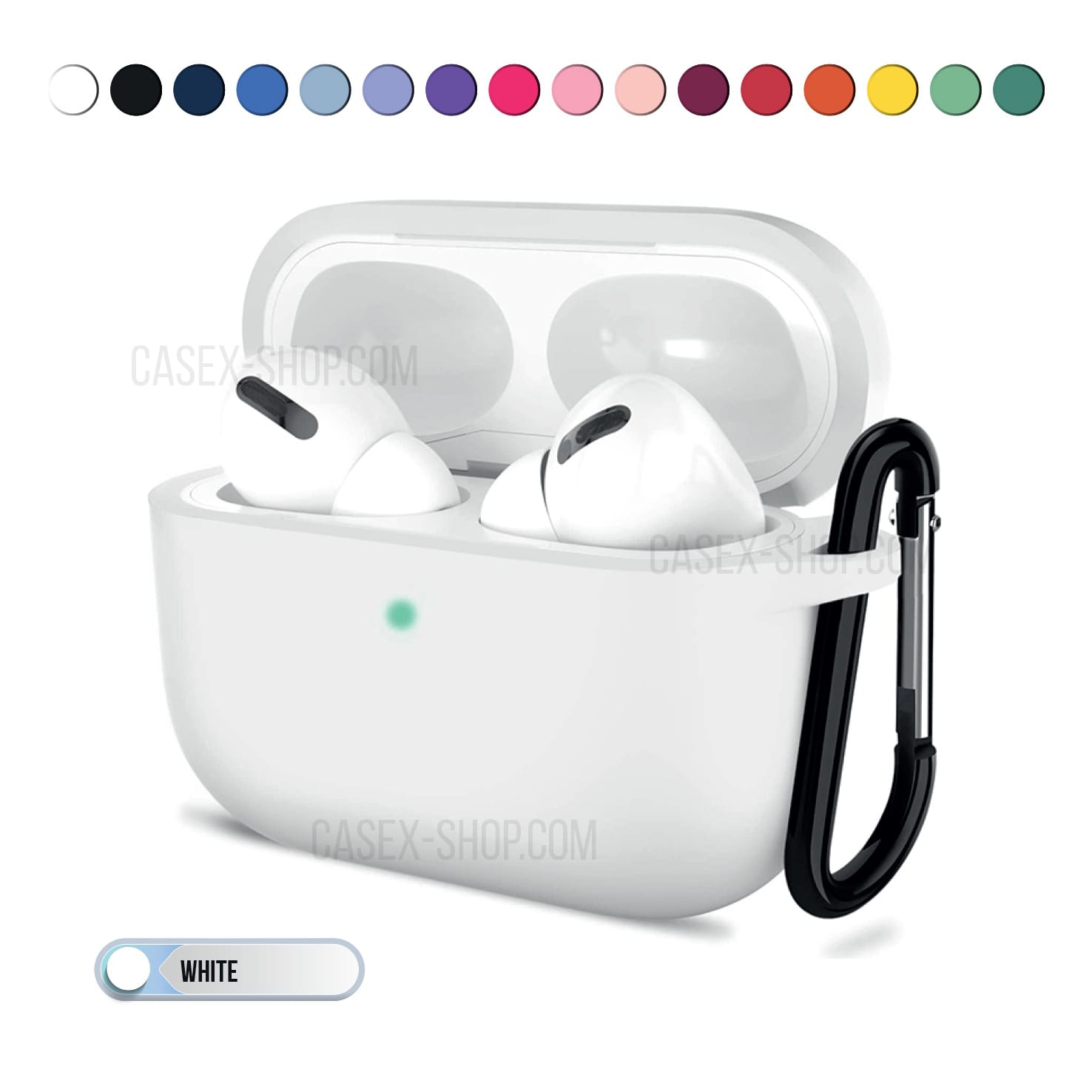 Airpods hard silicone case