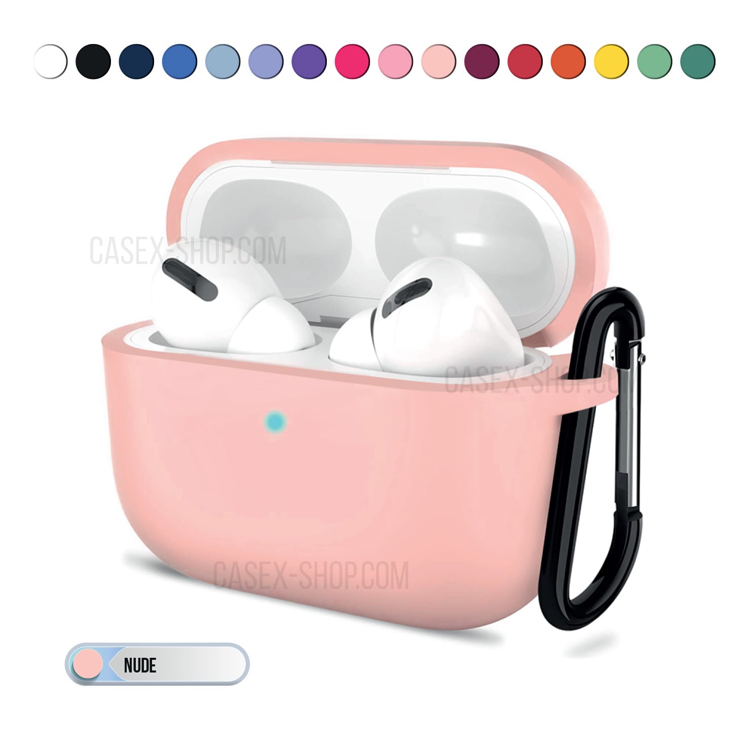 Airpods hard silicone case