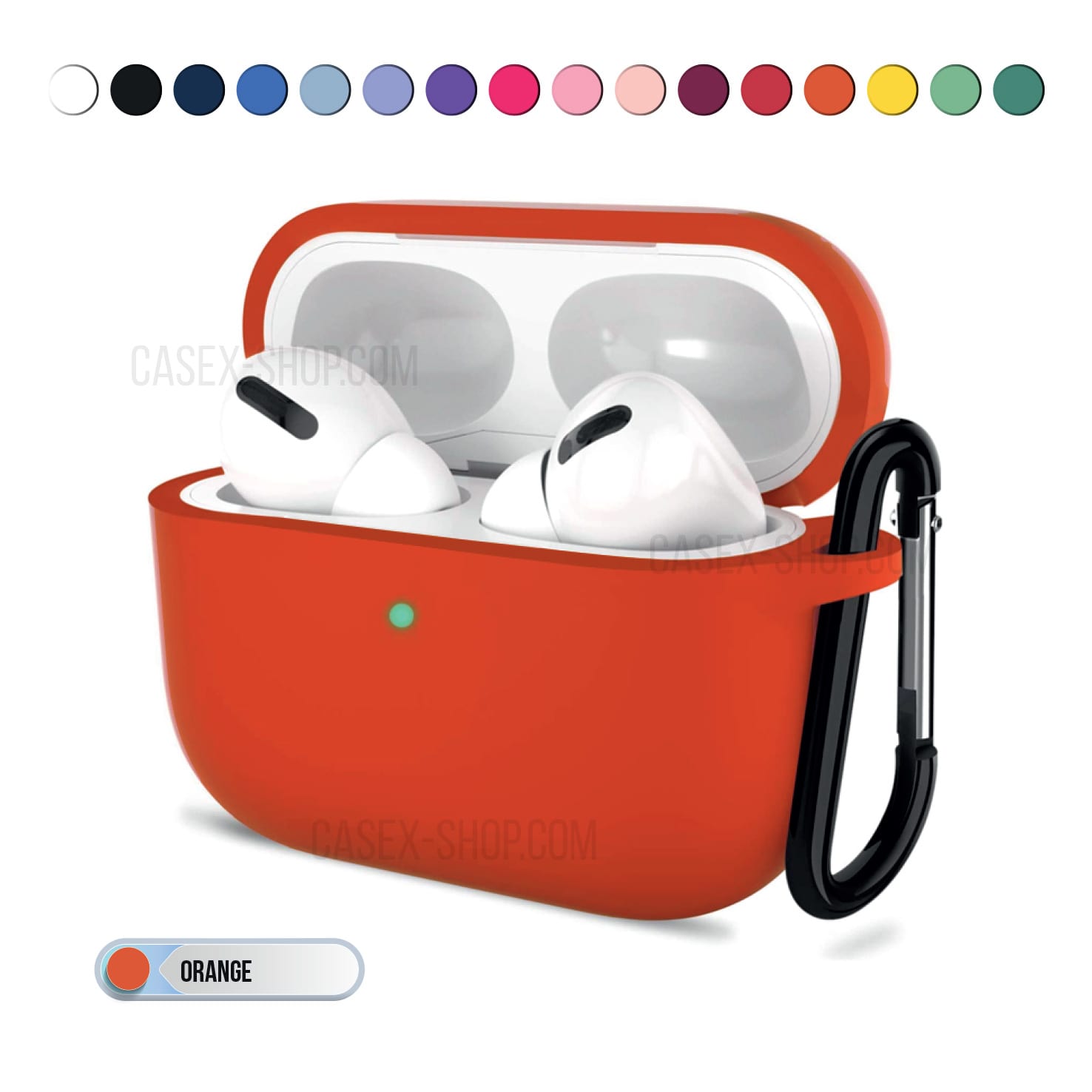 Airpods hard silicone case