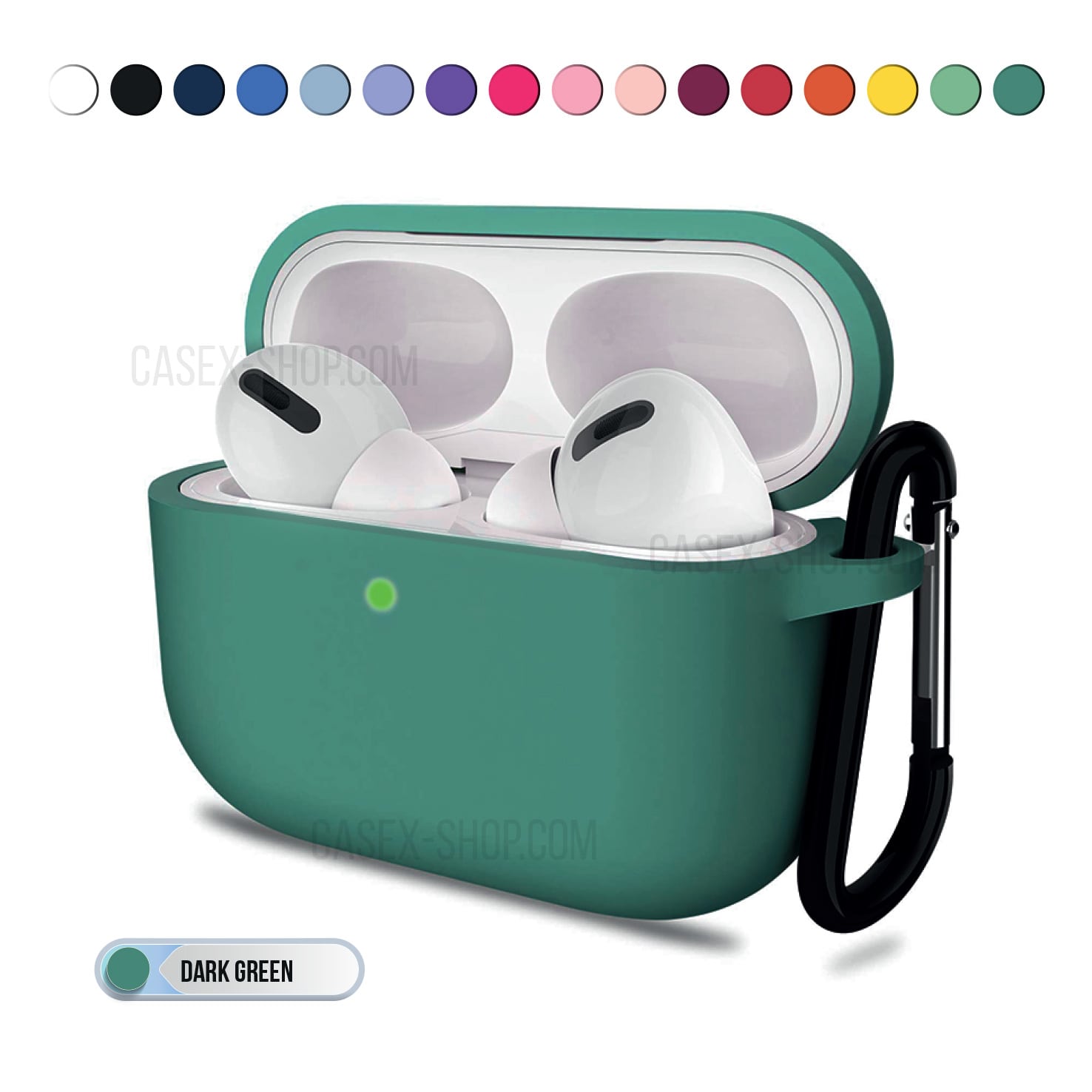 Airpods hard silicone case