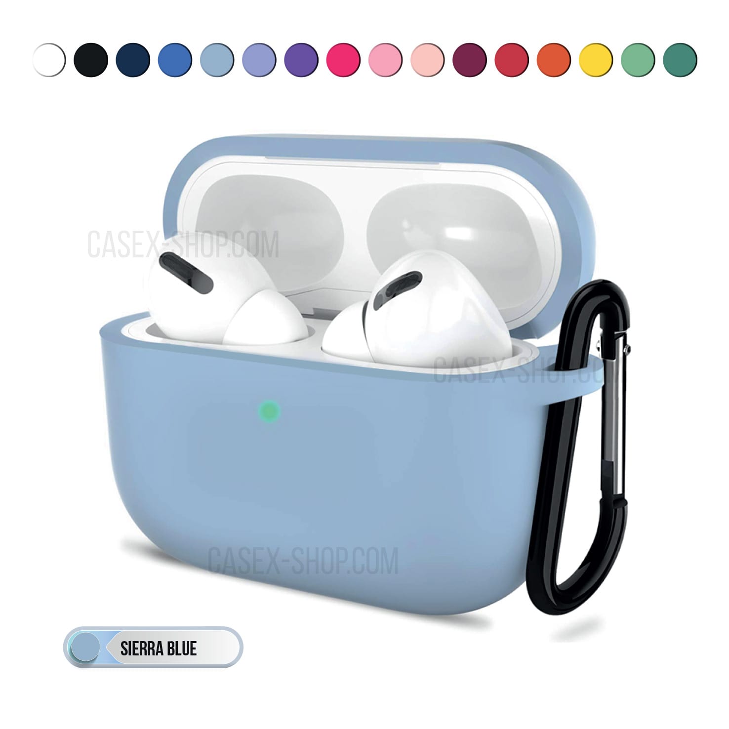 Airpods hard silicone case