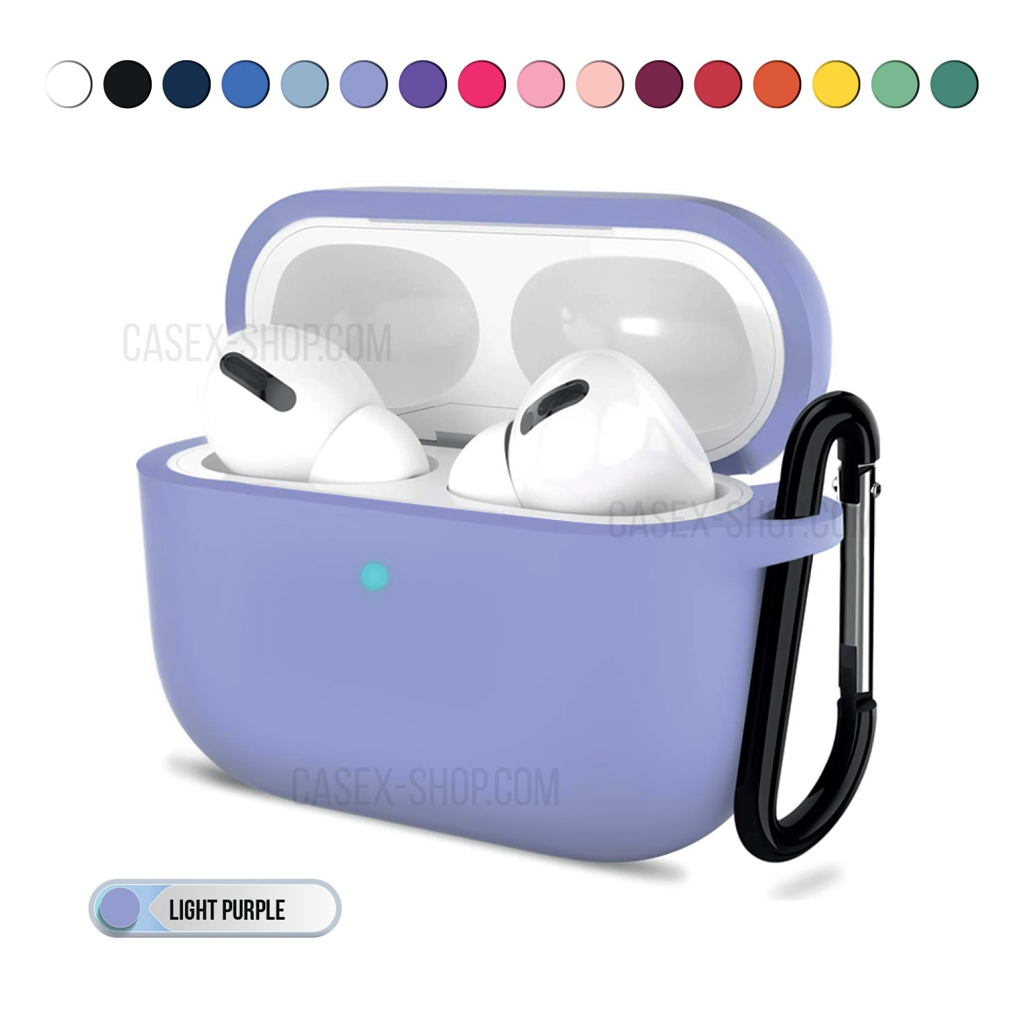 Airpods hard silicone case