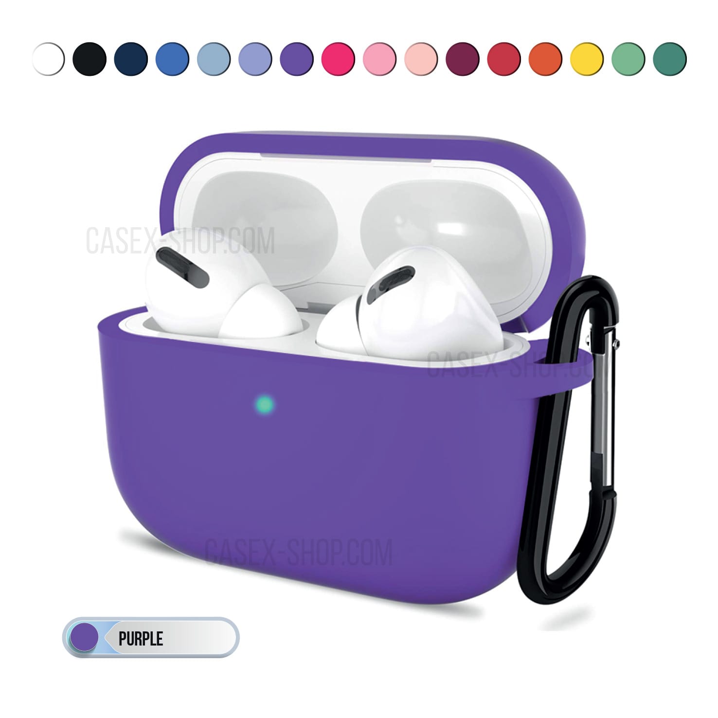 Airpods hard silicone case