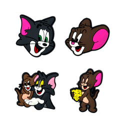 Cat & Mouse Cartoon Pin