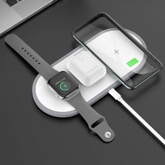 HOCO Desktop 3-in-1 wireless fast charger