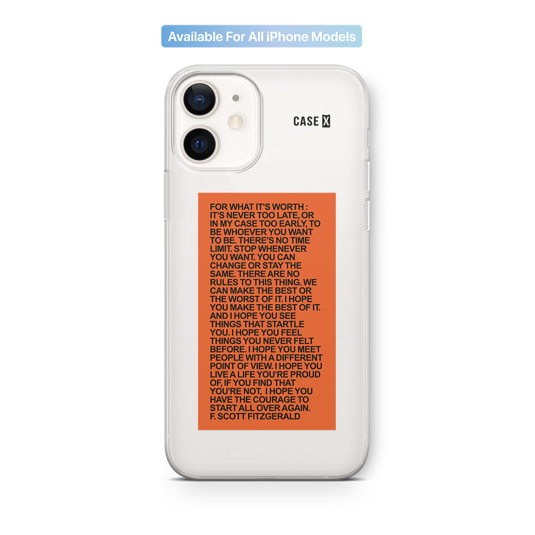 Be You Quote Case