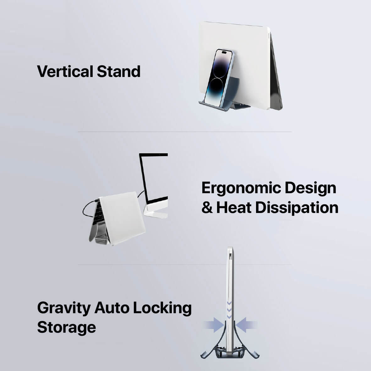 Space-Saving Vertical Stand