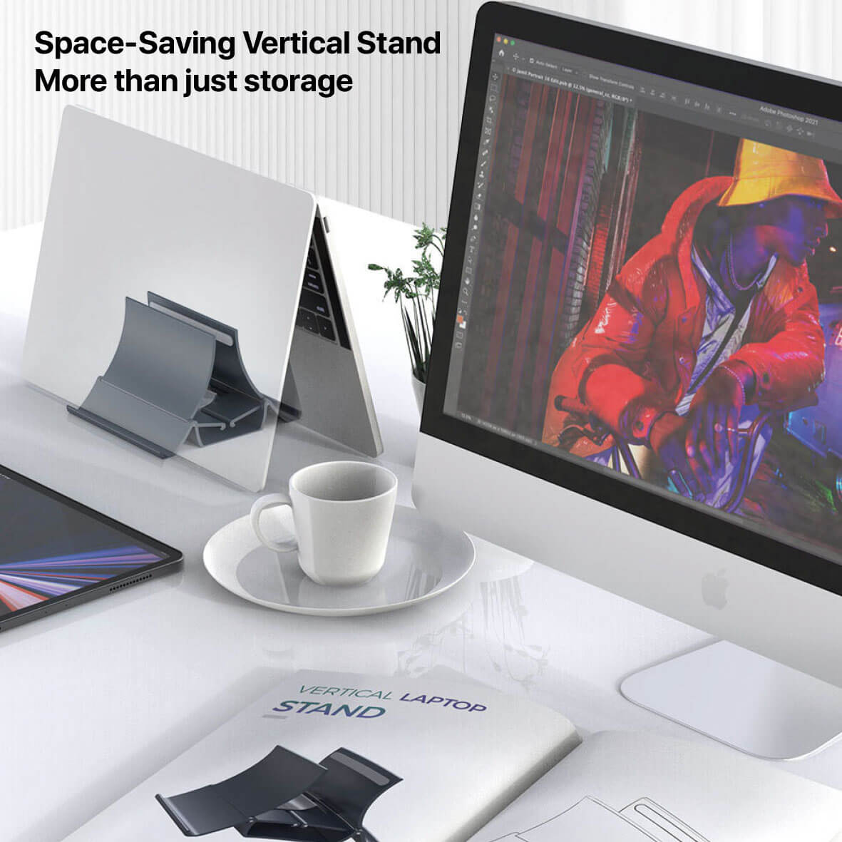 Space-Saving Vertical Stand