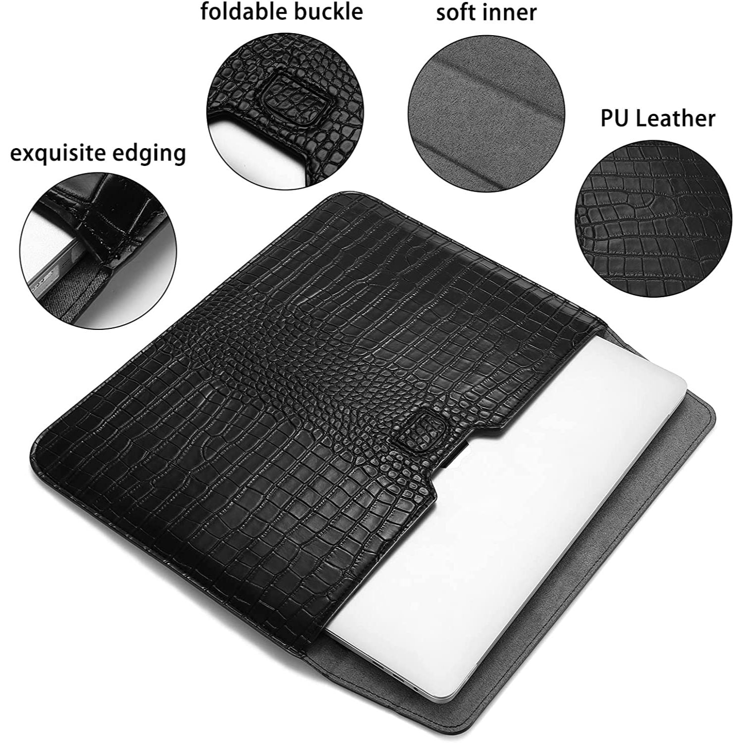 Crocodile Skin iPad/Laptop Sleeve