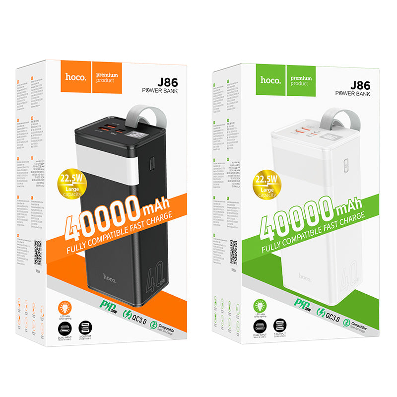 HOCO Powermaster 22.5W power bank(40000mAh)