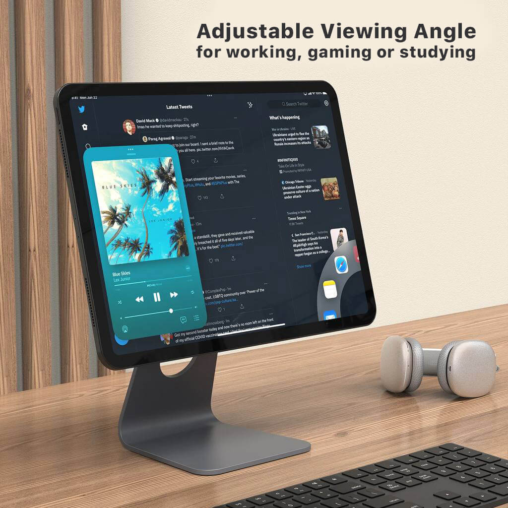 Magnetic iPad Stand