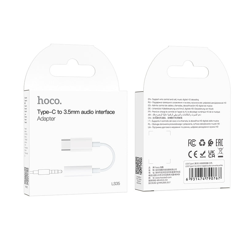 HOCO Type-C to 3.5mm digital audio converter