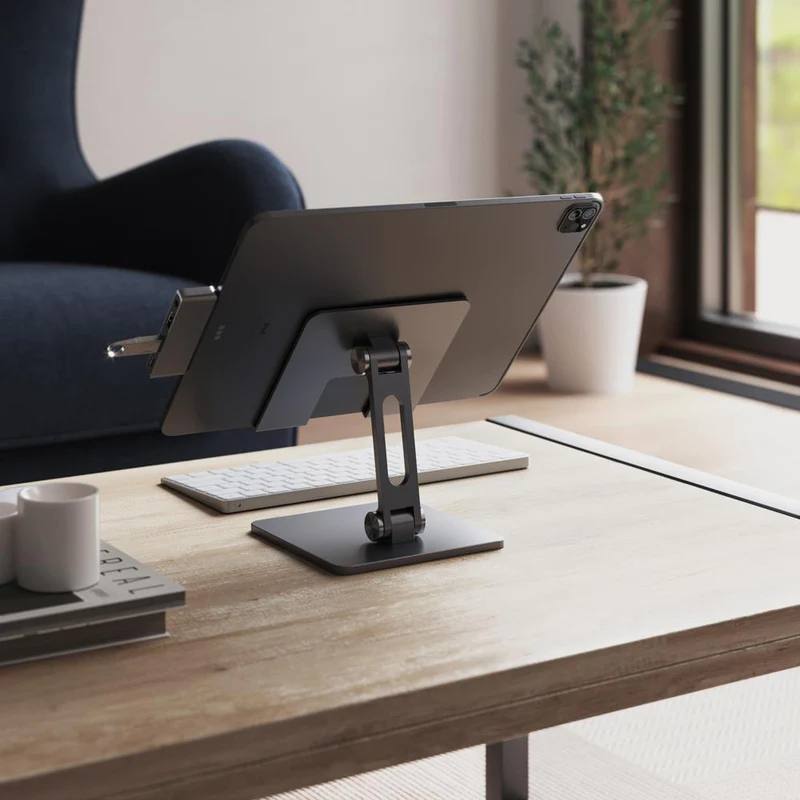 Adjustable Aluminum iPad Stand