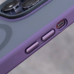 Deep Purple Frosted Matte Magsafe Case