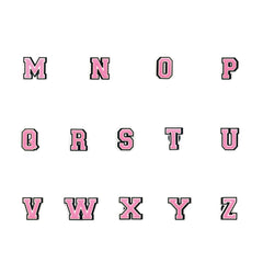 Pink Letters Pin 2