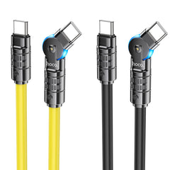 HOCO Type-C to Type-C 60W rotating charging data cable