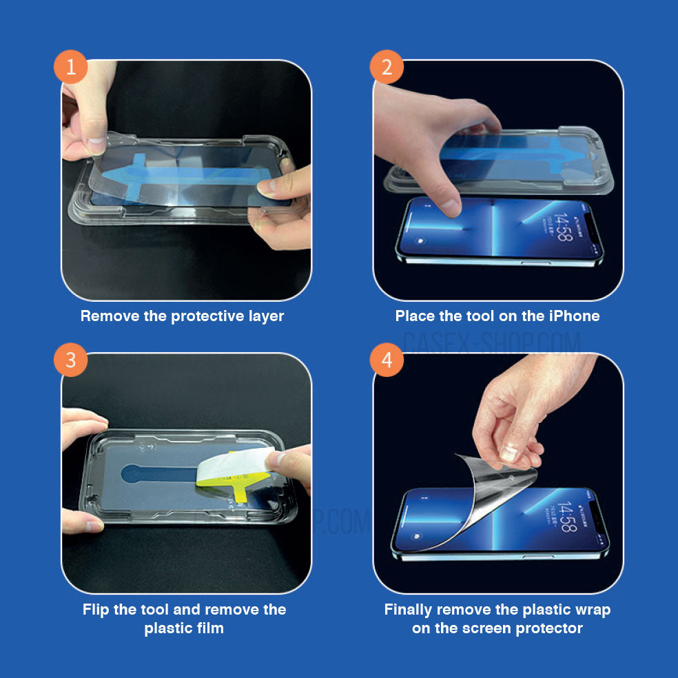 Clear Screen Protector Applicator