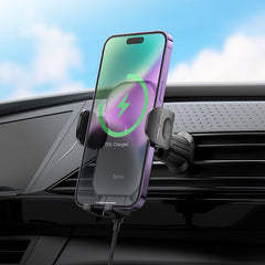 HOCO Journey wireless fast charging car holder(air outlet)