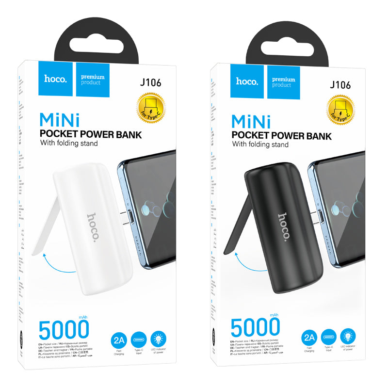 HOCO Mini Pocket power bank(Type-C)(5000mAh)