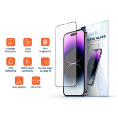 CaseX Clear Glass Screen Protector
